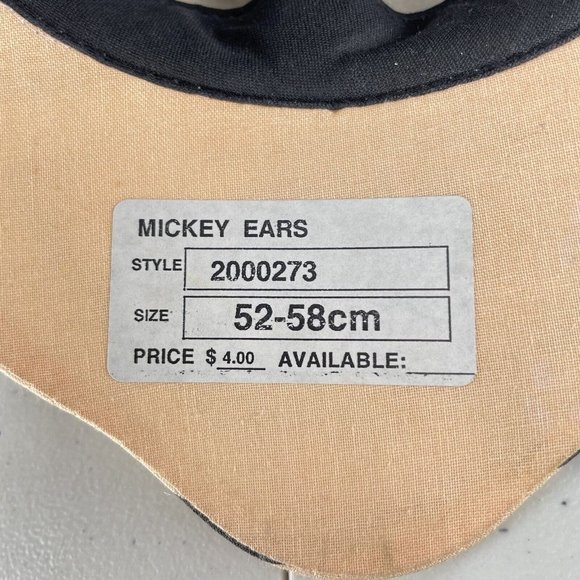 Vintage Mickey Mouse Ears Salesman Sample Disney Collectible Hat - Picture 8 of 8
